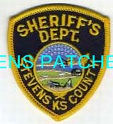 KANSAS,A,STEVENS COUNTY SHERIFF HAT PATCH 1_wm
